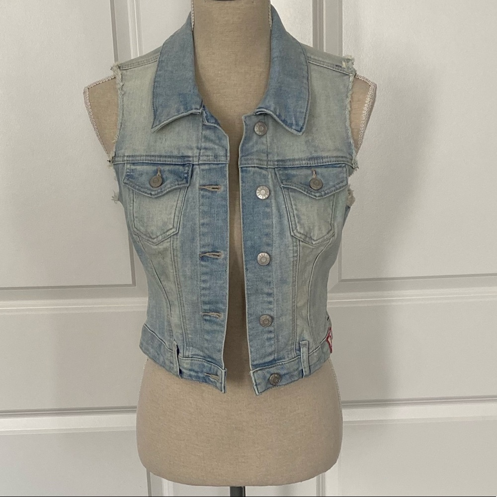 Guess jean vest